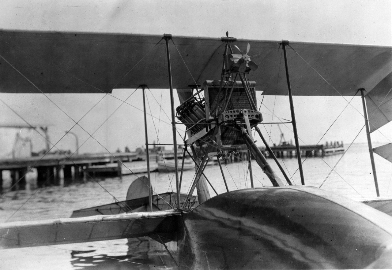 Engine of the Curtiss Flying Boat