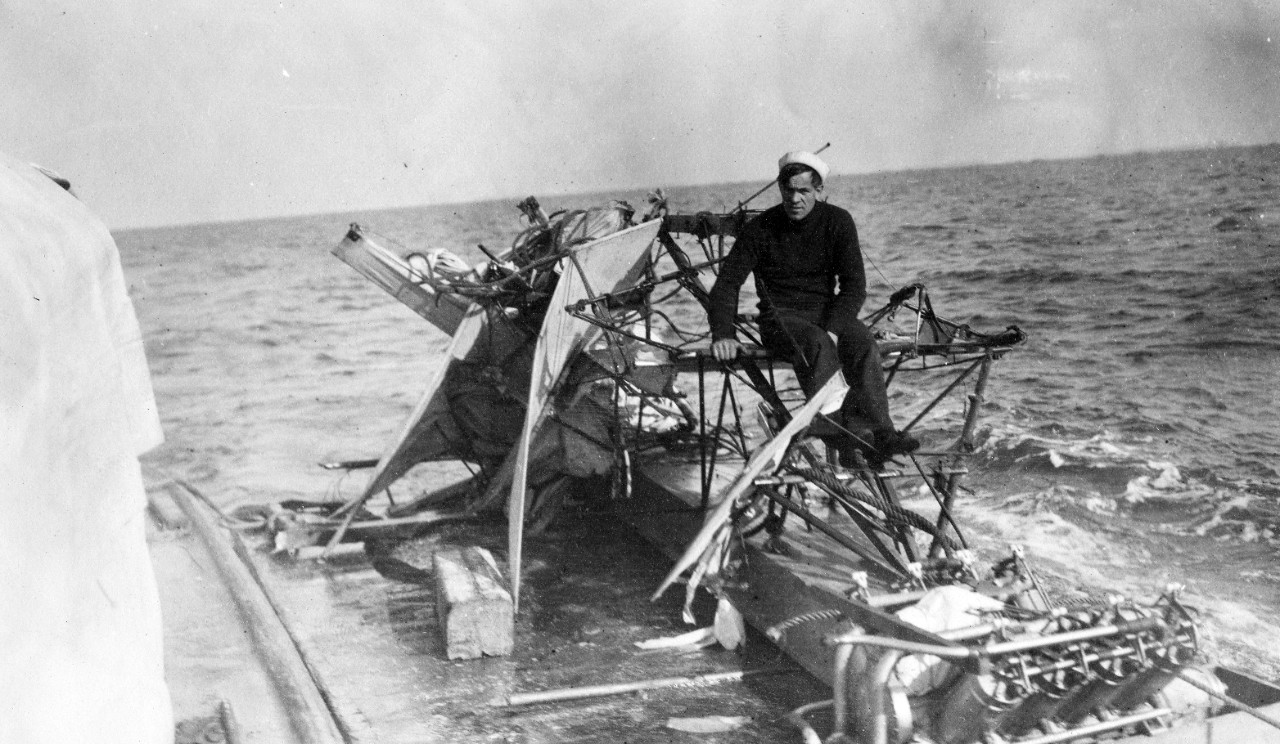 Wreck of a Navy A-1