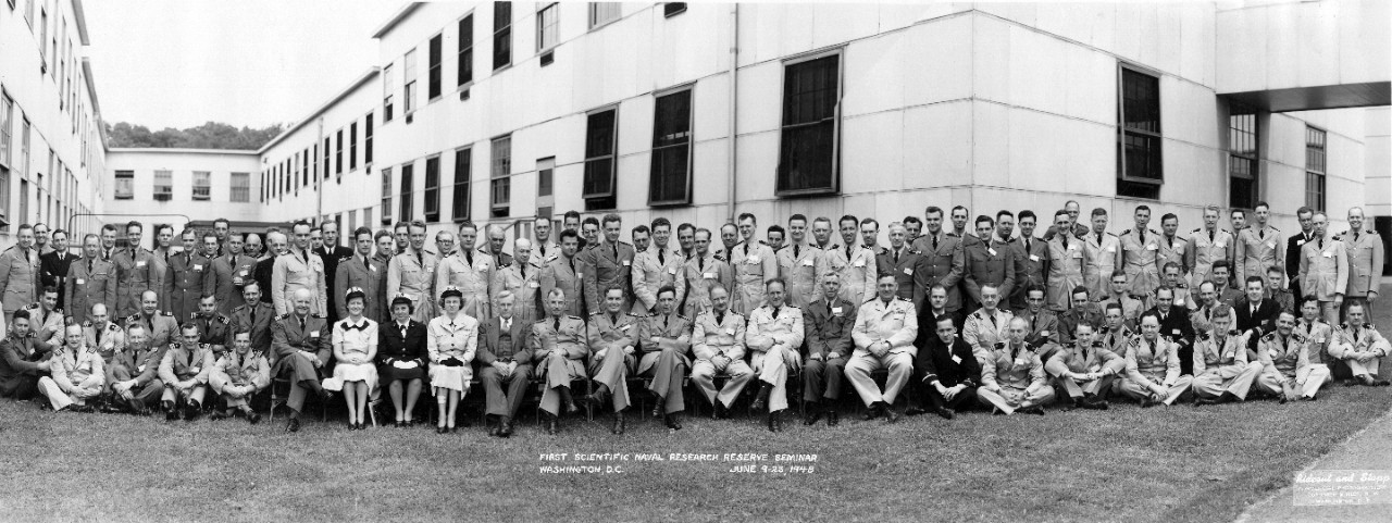 First scientific naval research reserve seminar, Washington DC, June 1948