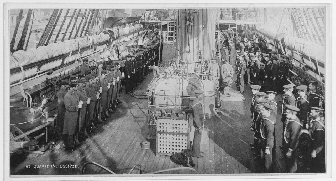 Photo #: NH 42949  USS Ossipee (1862-1891)