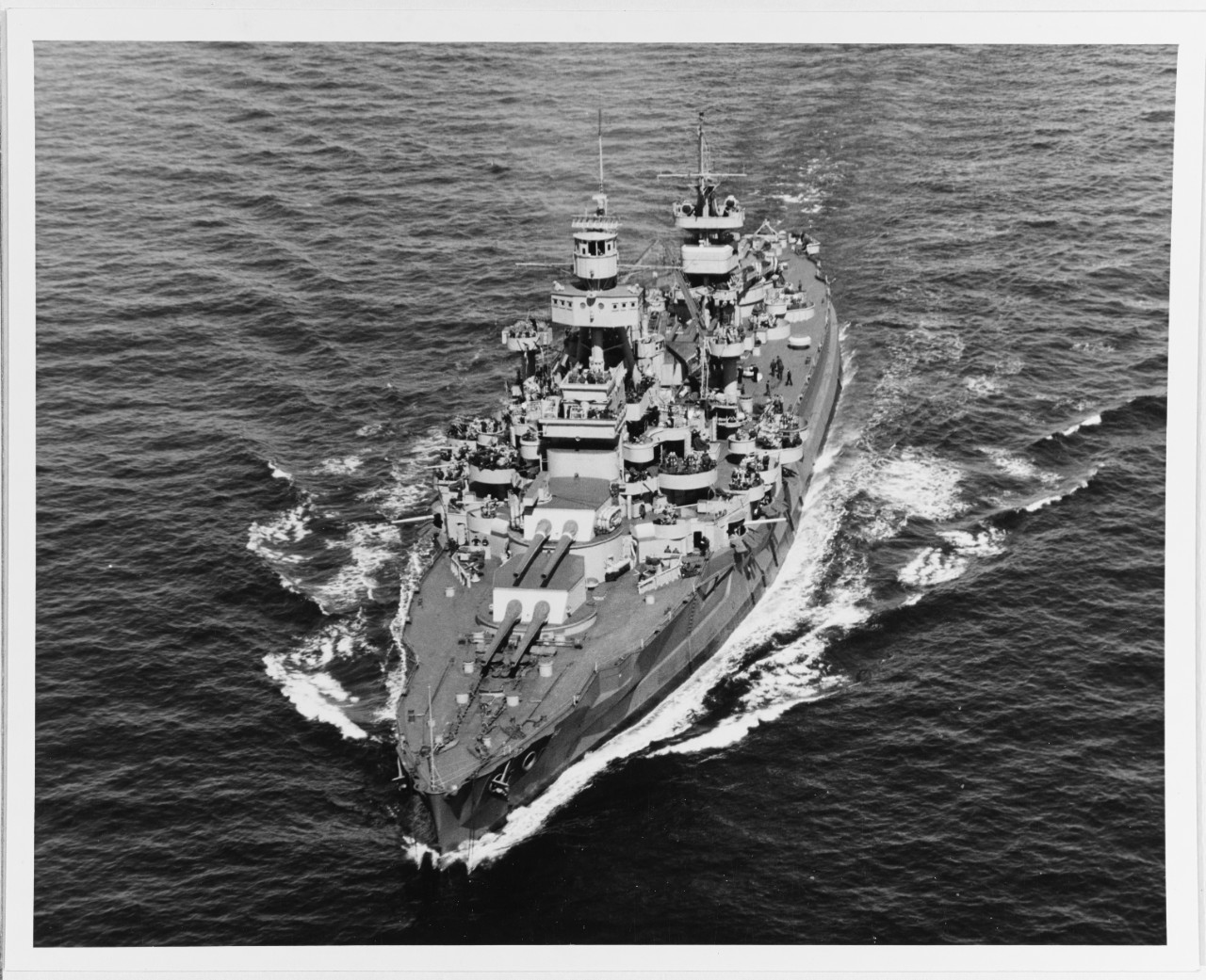 Photo #: 80-G-229753  USS Arkansas (BB-33)