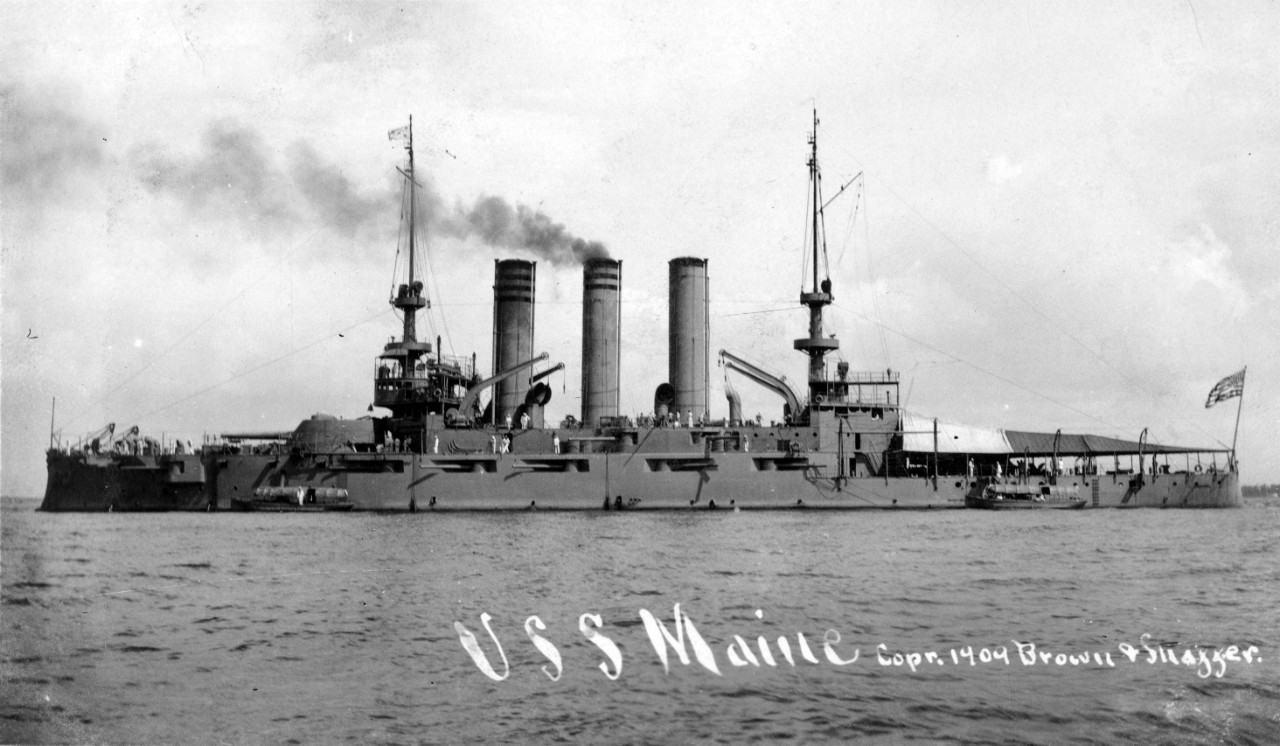 Photo #: NH 101512  USS Maine