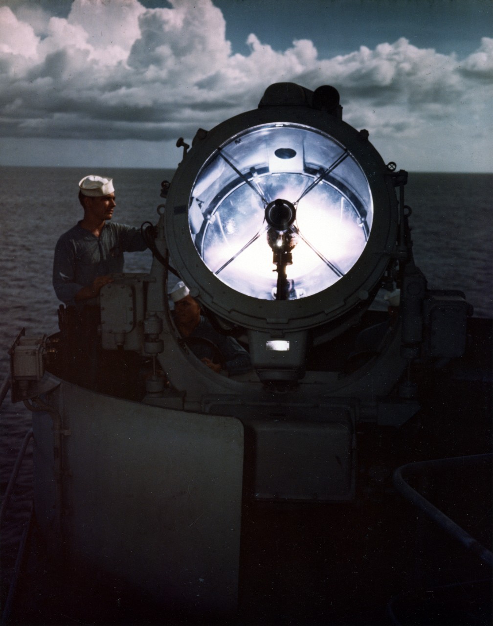 Photo #: 80-G-K-4519 (Color)  USS Missouri (BB-63)