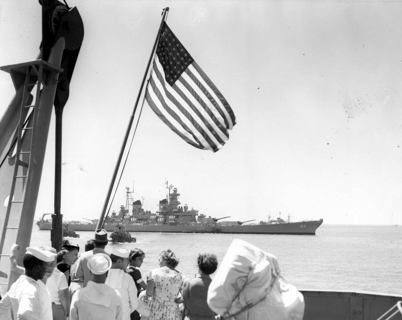Photo #: NH 96791  USS Missouri (BB-63)