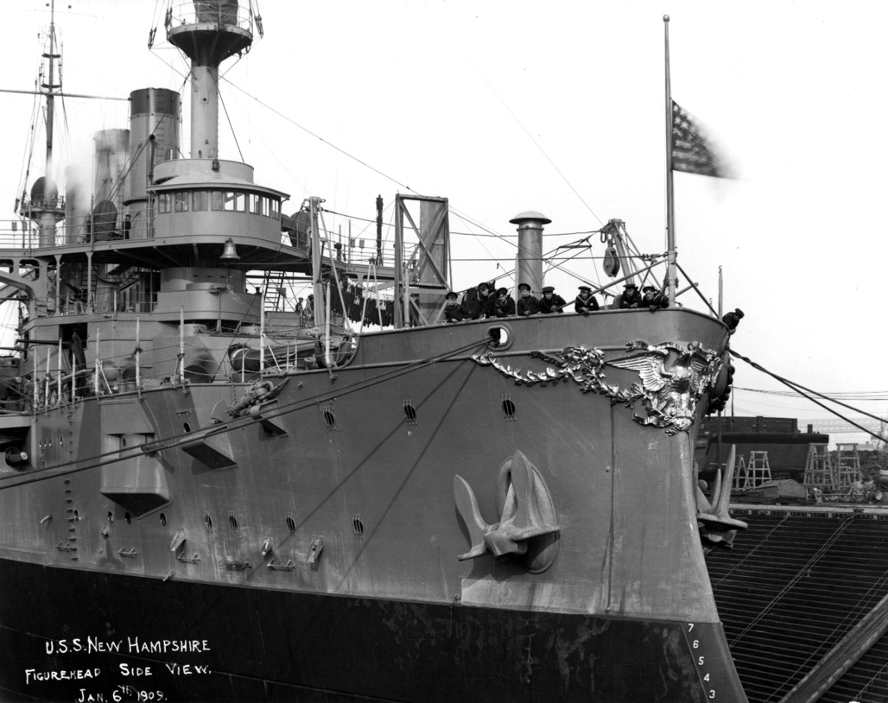 Photo #: 19-N-4-8-21  USS New Hampshire