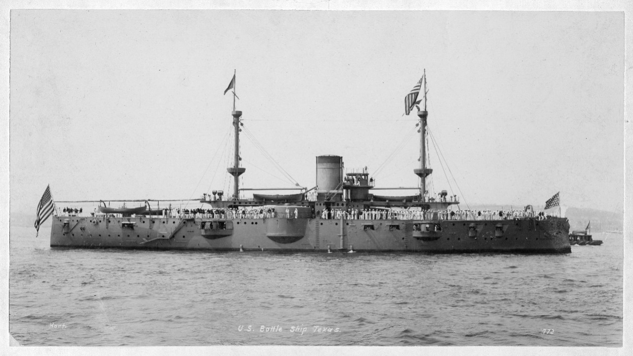 Photo #: NH 61227  USS Texas (1895-1911)