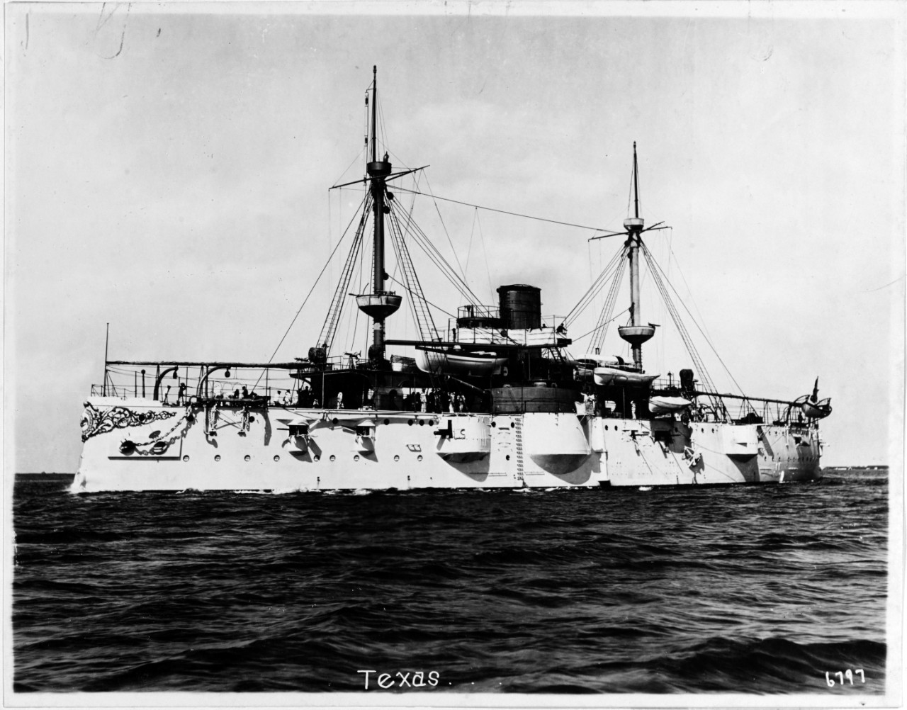 Photo #: NH 63506  USS Texas (1895-1911)