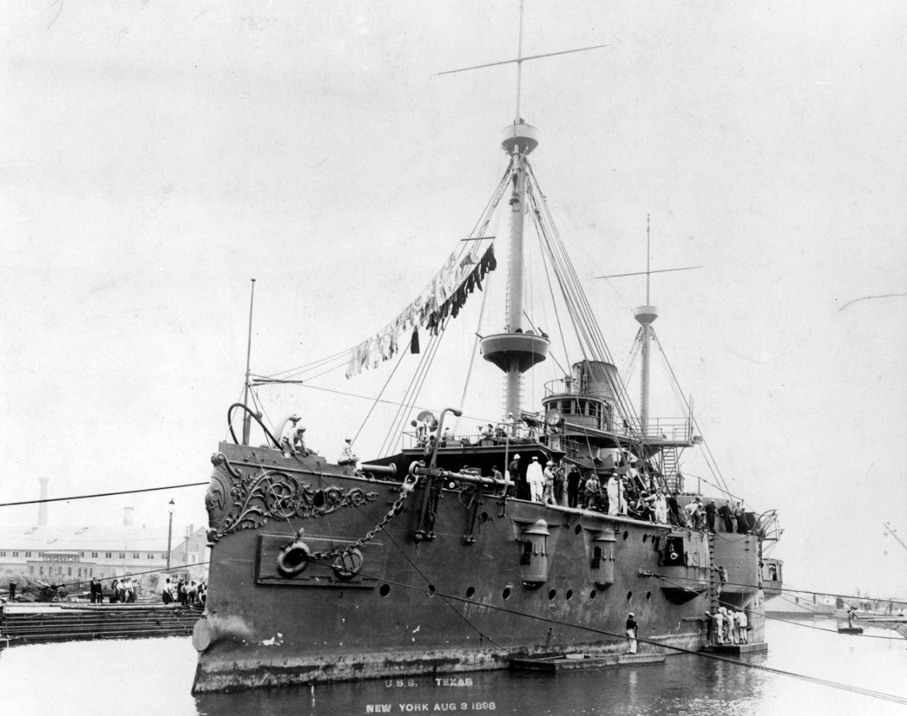 Photo #: NH 74104  USS Texas (1895-1911)