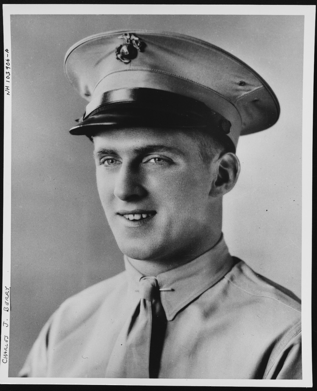 Photo #: NH 103906-A  Corporal Charles J. Berry, USMC
