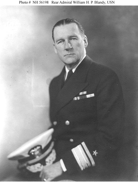 Photo #: NH 56198  Rear Admiral William H. P. Blandy, USN