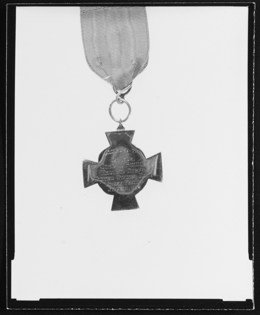 Photo #: NH 105188  U.S. Navy Medal of Honor