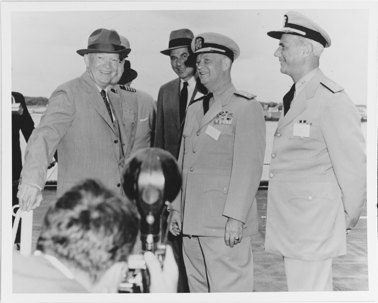 Photo #: NH 55871  President Dwight D. Eisenhower