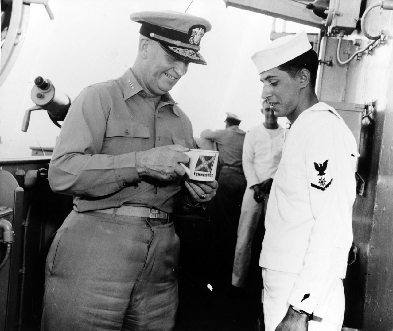 Photo #: NH 55816  Admiral Arleigh A. Burke, USN