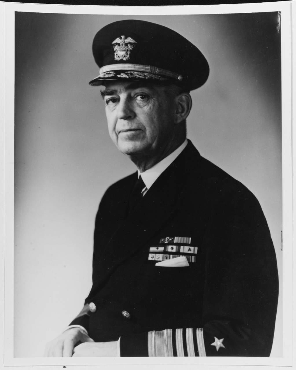 Photo #: NH 84381  Admiral Thomas C. Kinkaid, USN