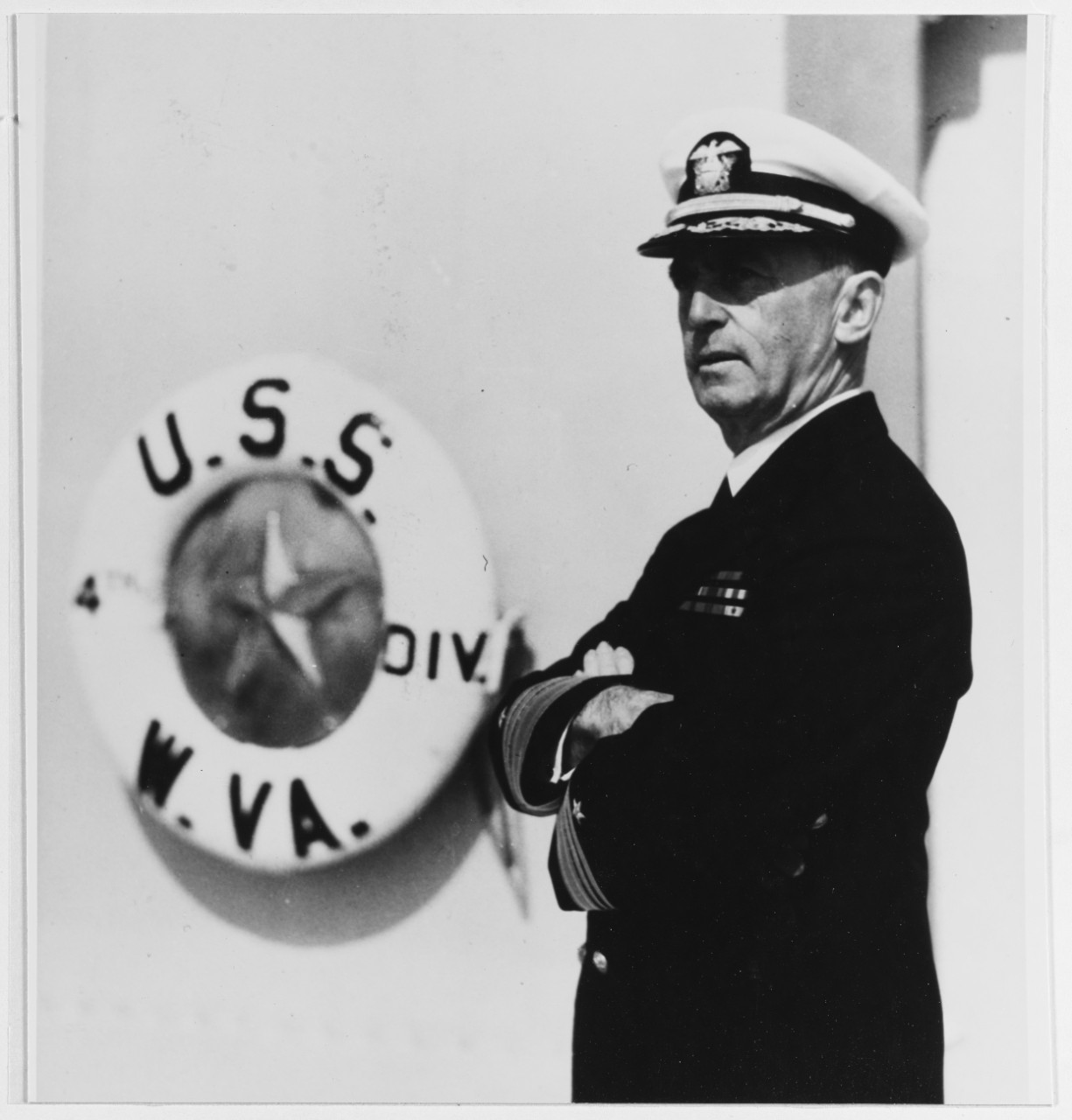 Photo #: NH 49862  Vice Admiral William D. Leahy, USN, Commander, Battleships, Battle Force, U.S. Fleet  