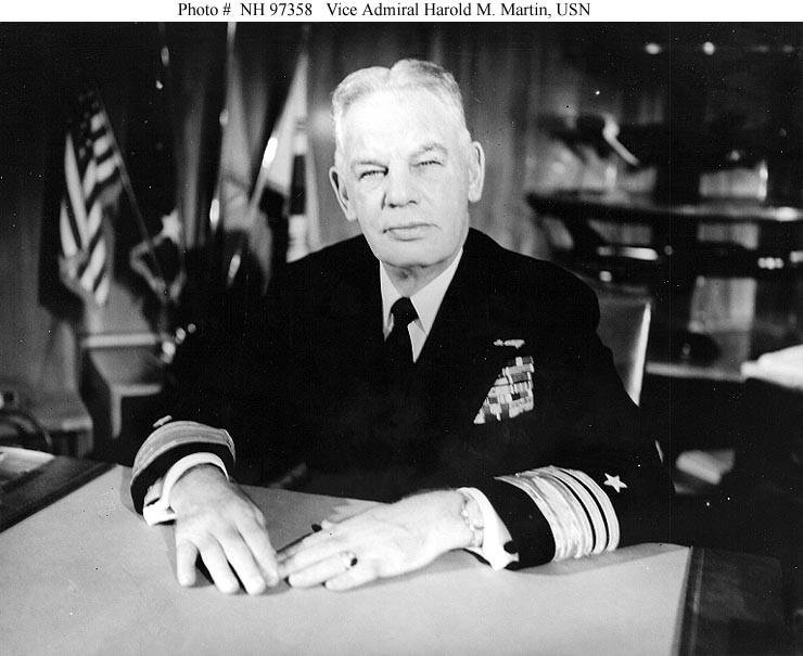 Photo #: NH 97358  Vice Admiral Harold M. Martin, USN