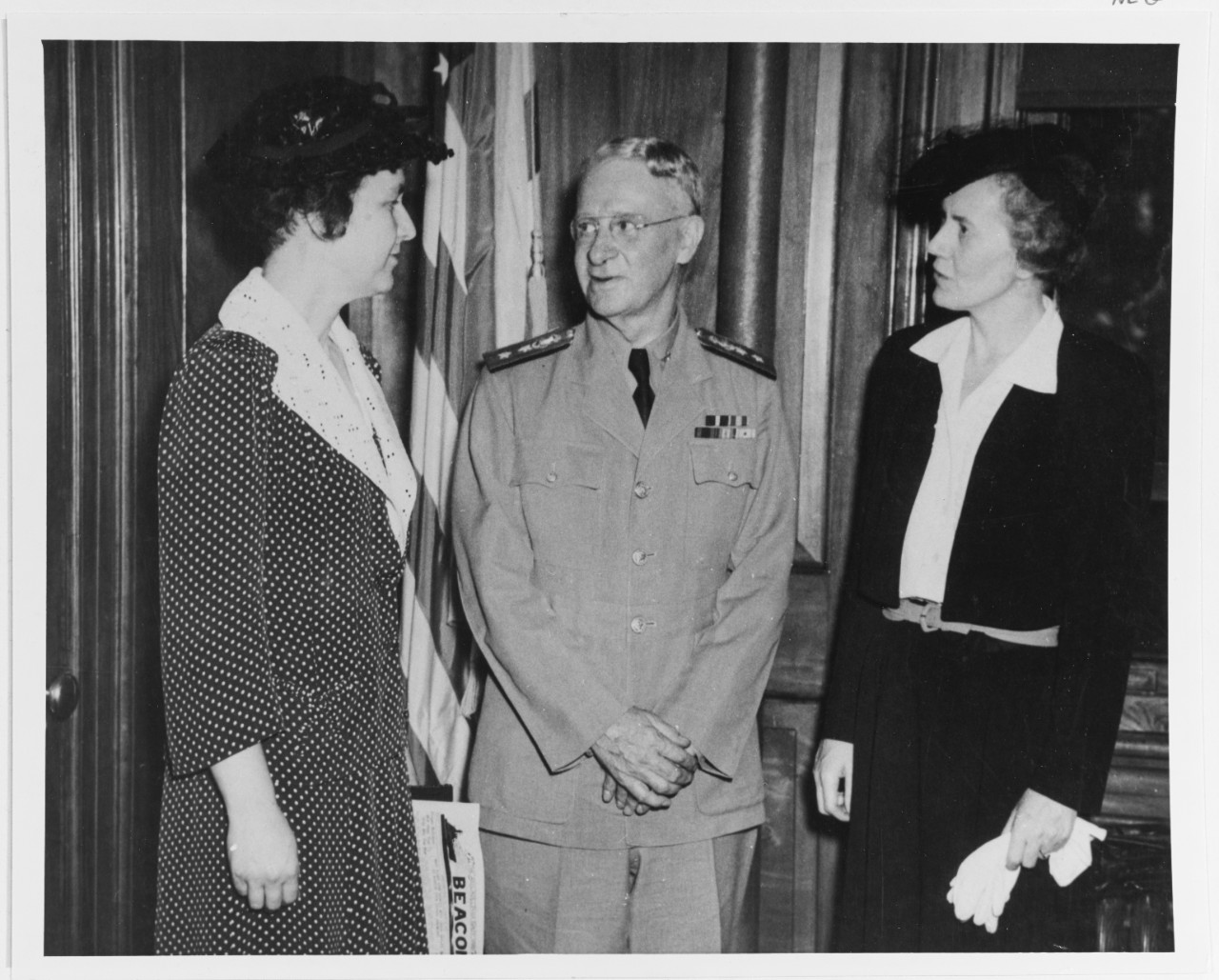 Photo #: 80-G-19517  Mildred H. McAfee (left) and Margaret O. Disert (right)