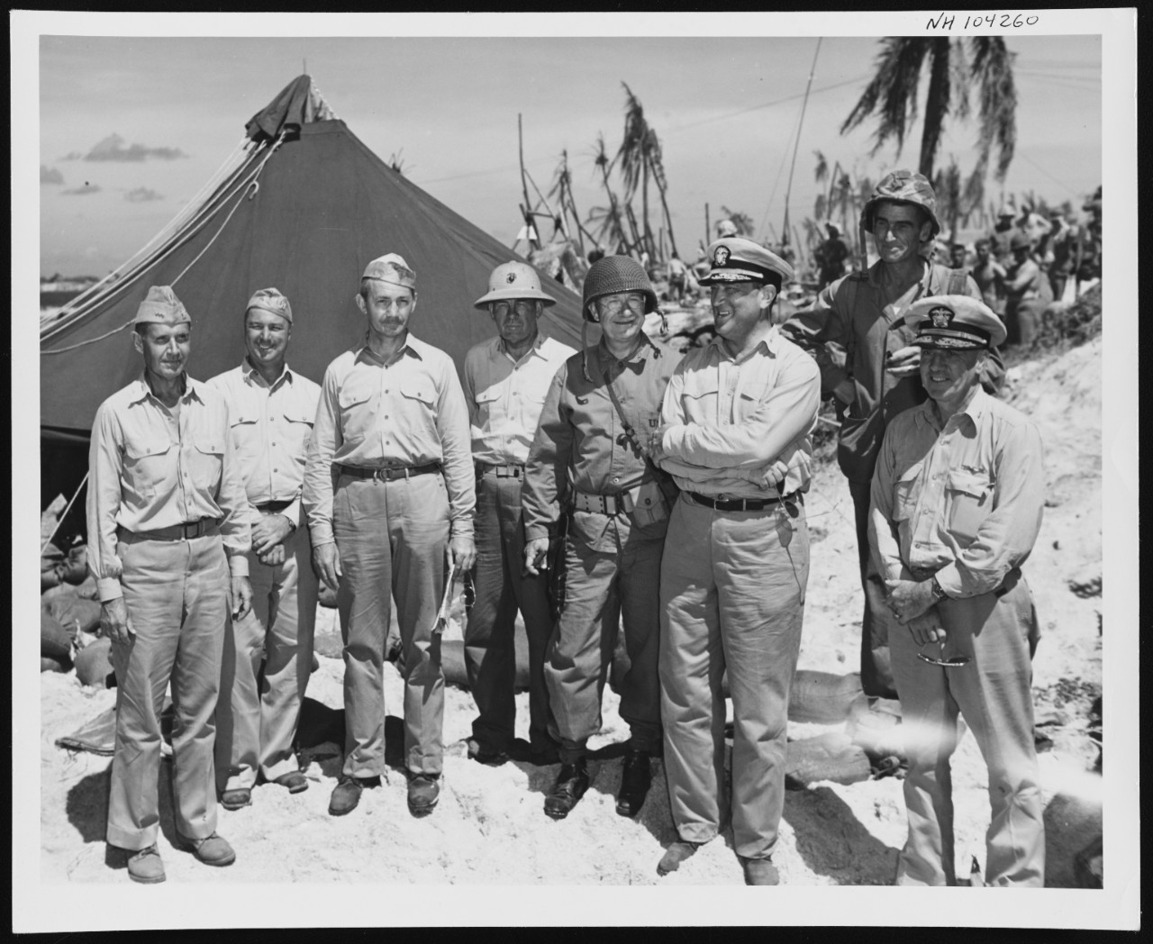 Photo #: NH 104260  Kwajalein Invasion, February 1944