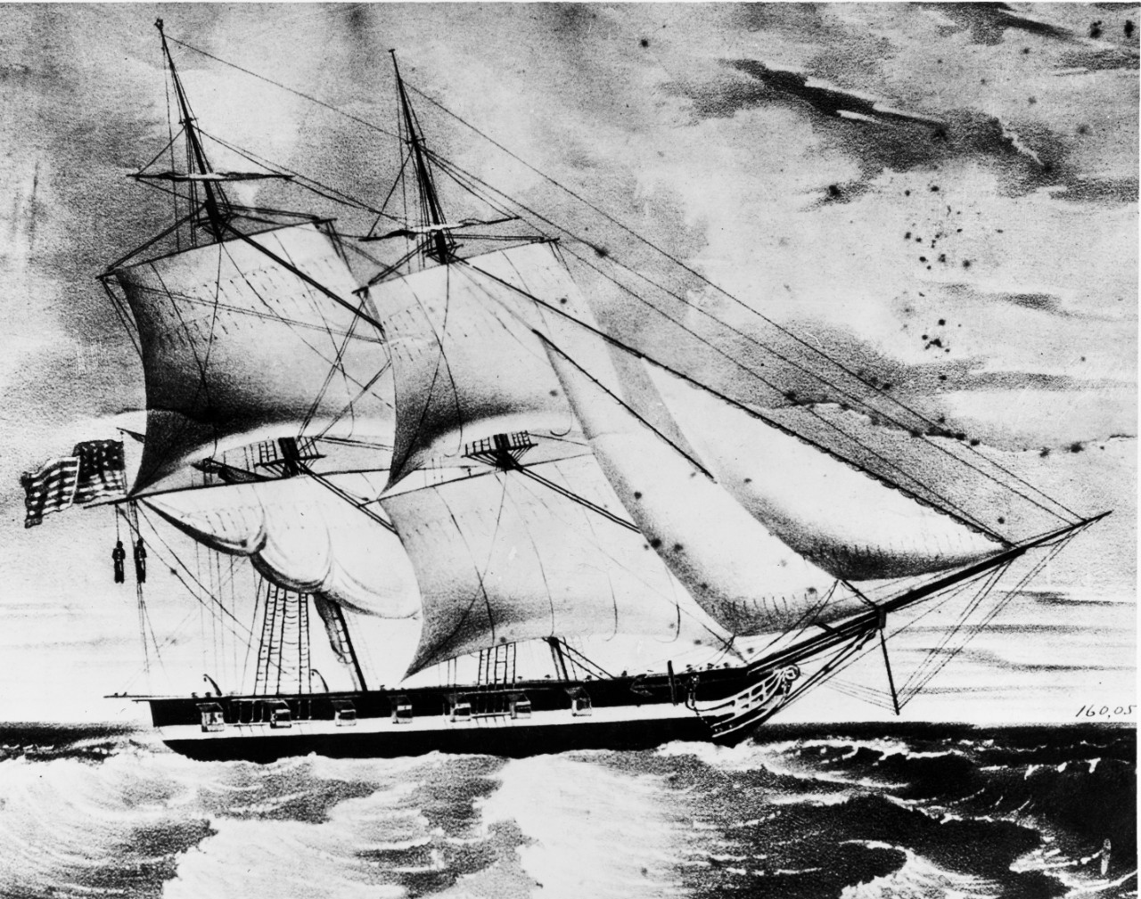 Photo #: NH 51922  USS Somers (1842-1846)