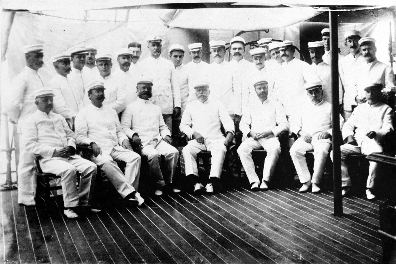 Photo #: NH 43347 Rear Admiral George Dewey, Commander of the U.S. Asiatic Squadron