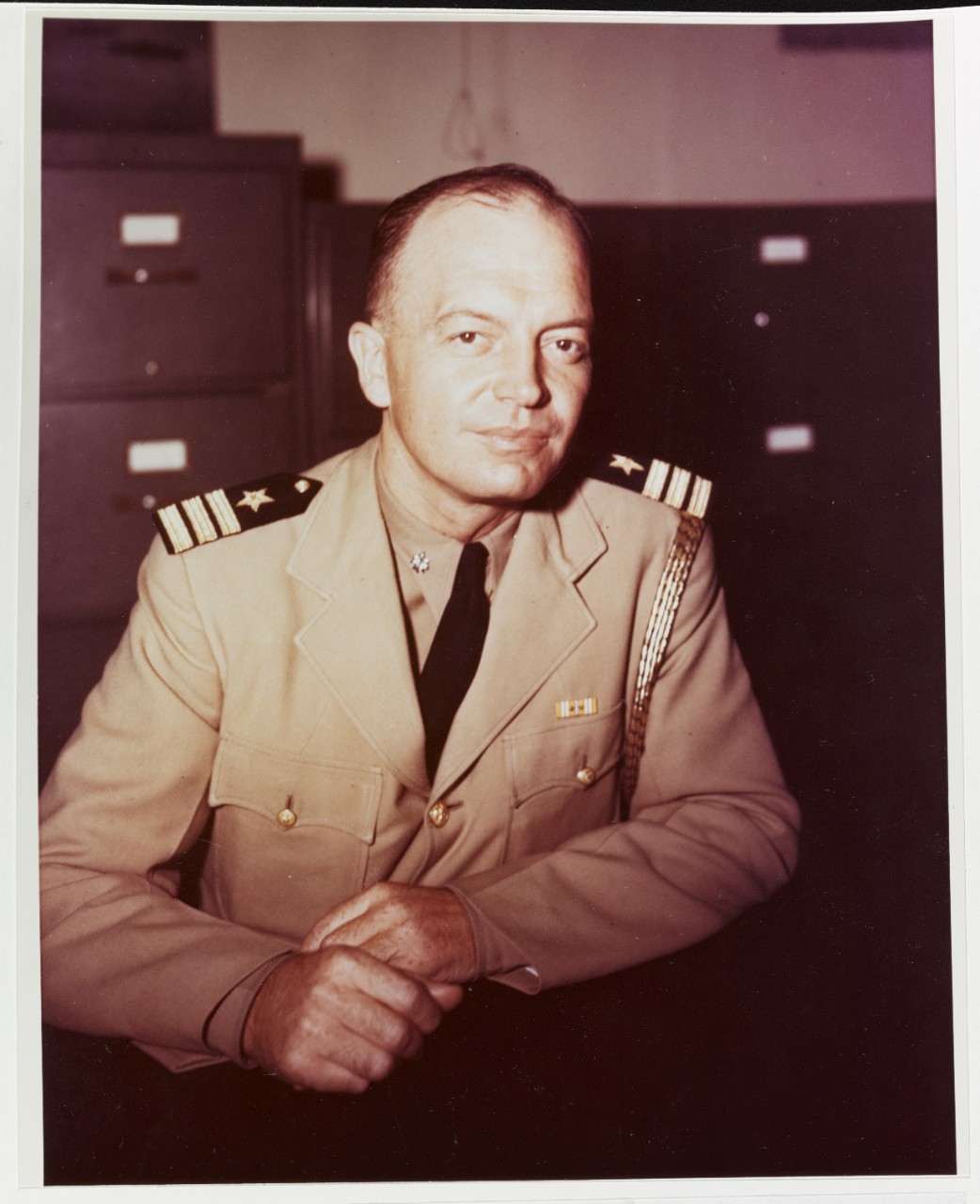 Photo #: 80-G-K-14218 Commander Harold E. Stassen, USNR