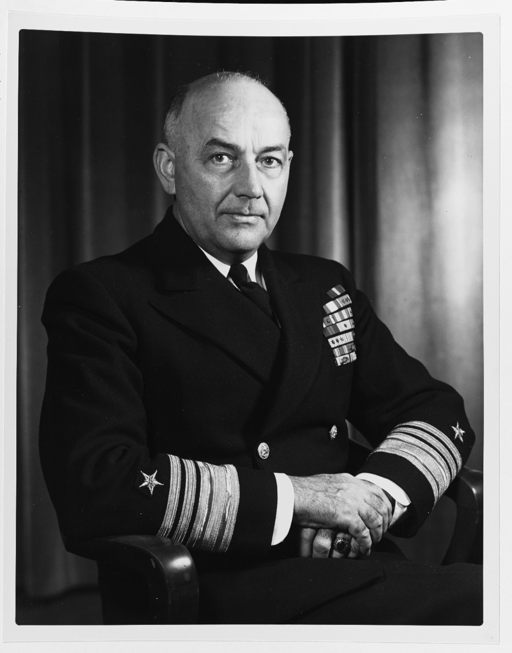 Photo #: 80-G-445461  Vice Admiral Arthur D. Struble, USN