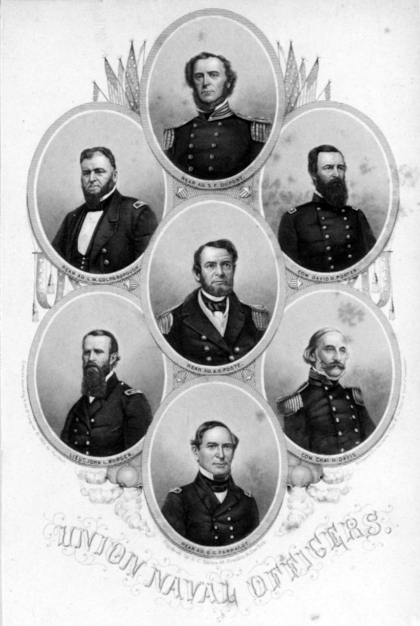 Photo #: NH 53380  Civil War &quot;Union Naval Officers&quot;