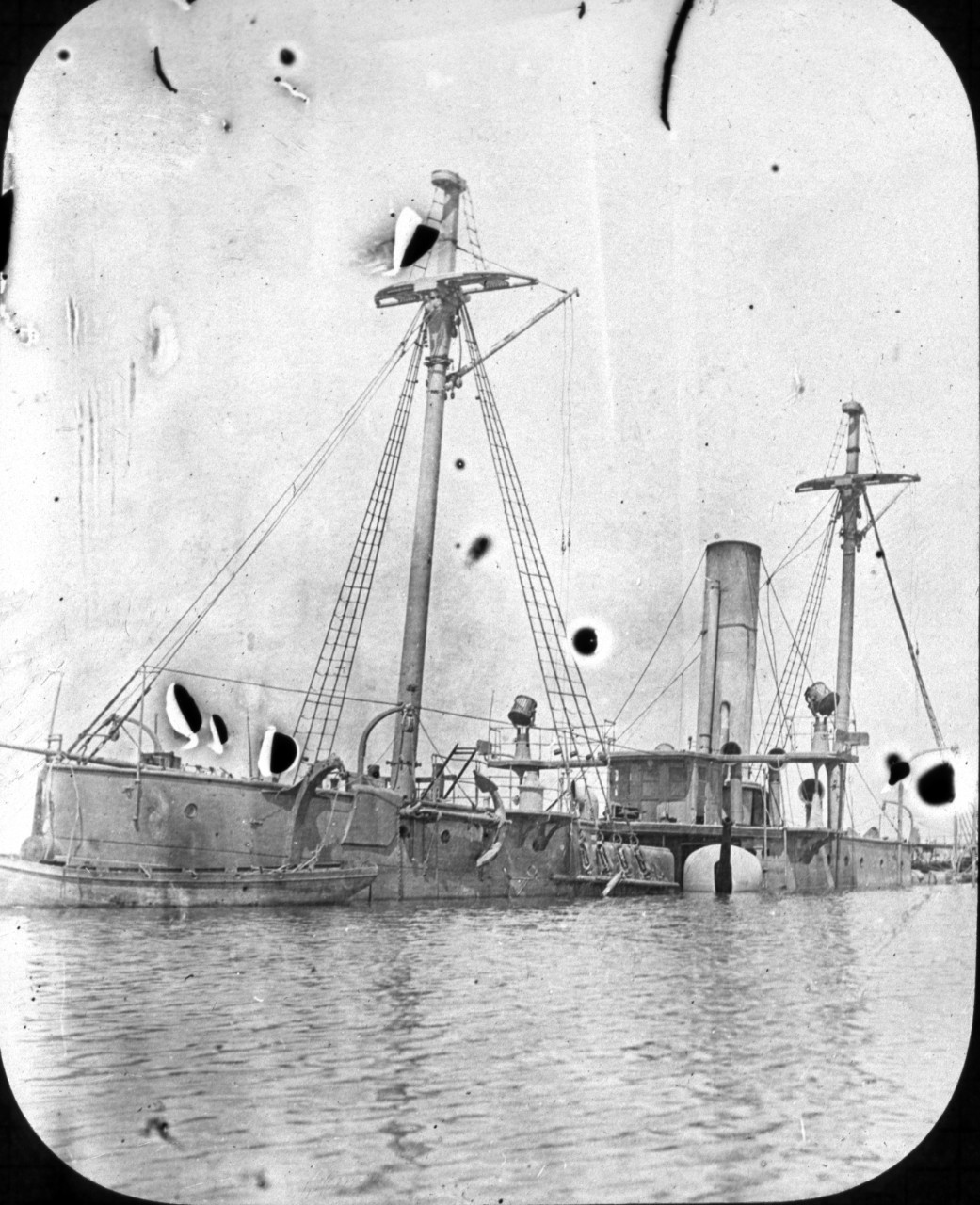 Wreck of Spanish cruiser Isla de Cuba
