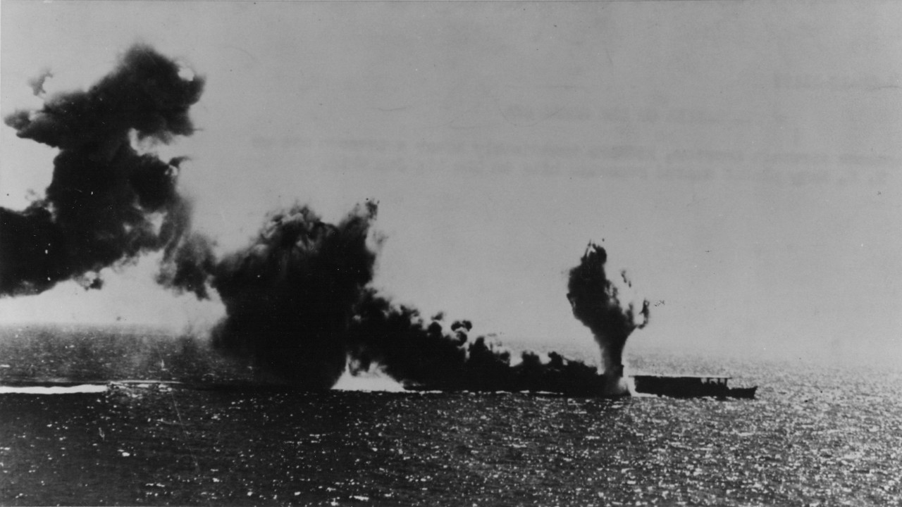 Photo #: 80-G-17026  Battle of Coral Sea, May 1942