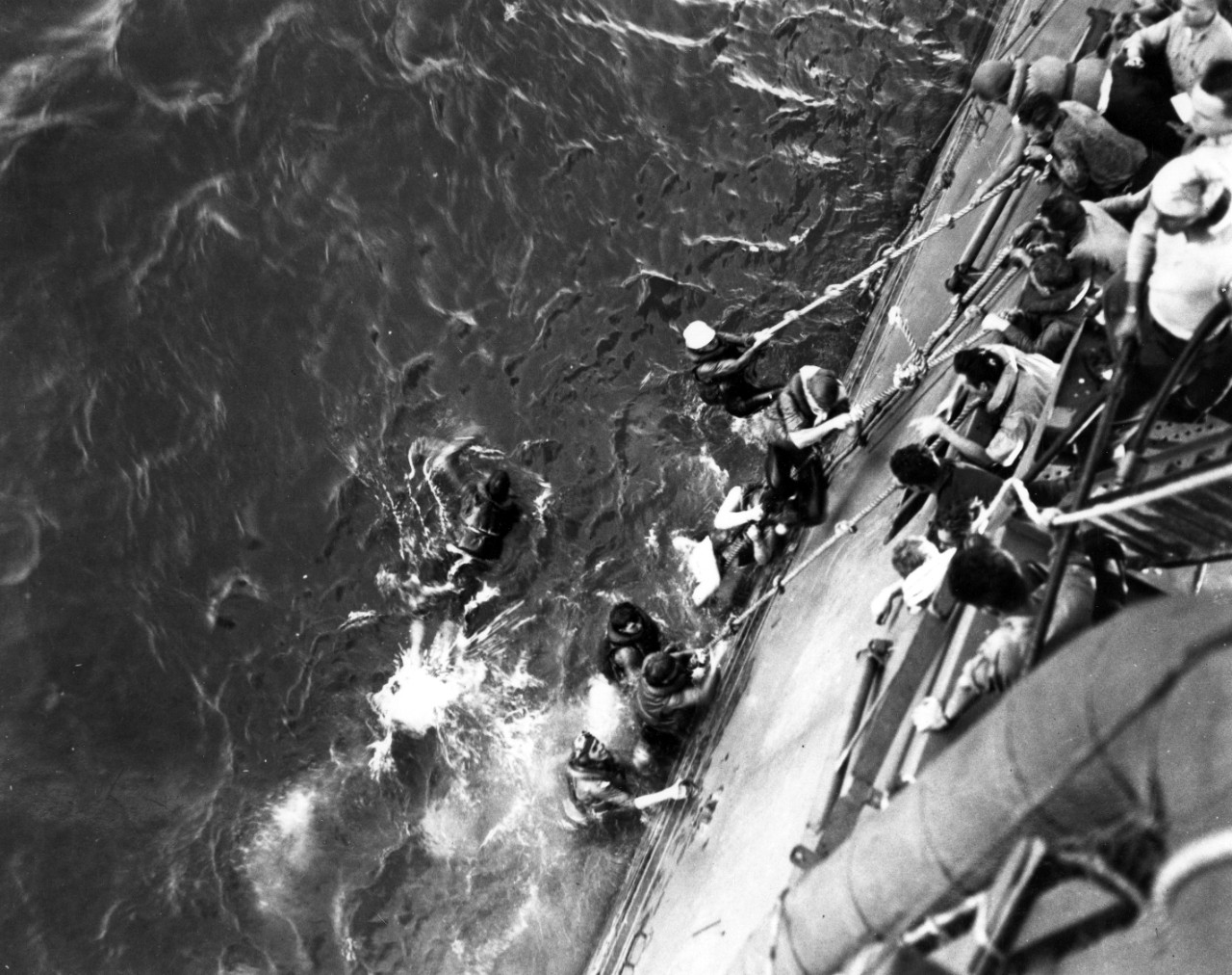 Photo #: 80-G-7392  Battle of the Coral Sea, May 1942