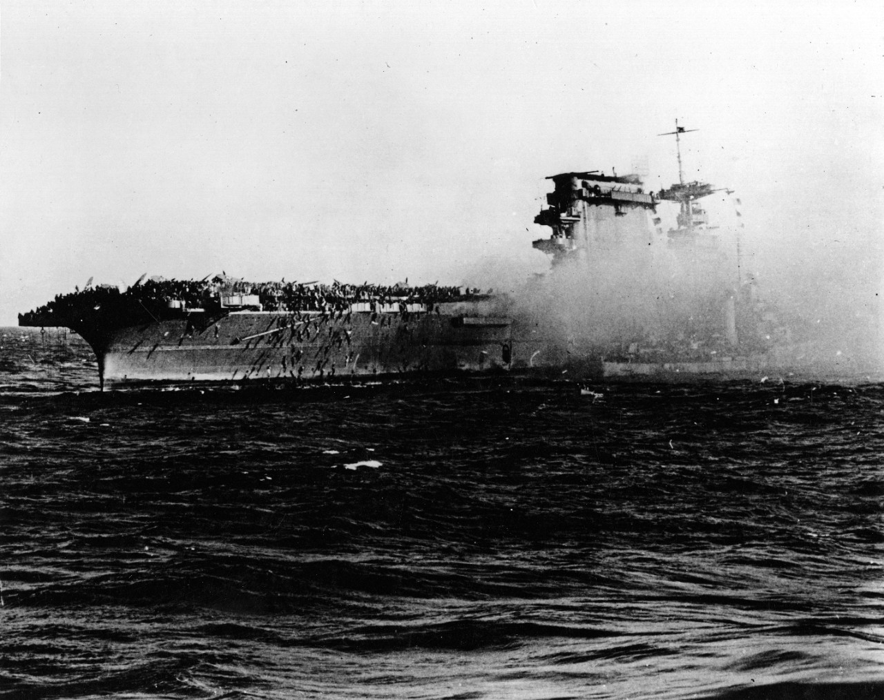 Photo #: 80-G-7398  Battle of the Coral Sea, May 1942