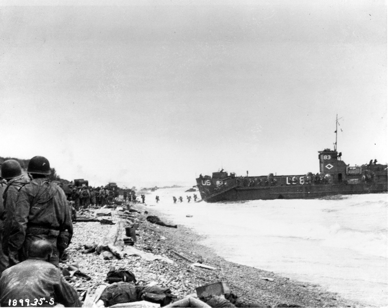Photo #: SC 189935  Normandy Invasion, June 1944