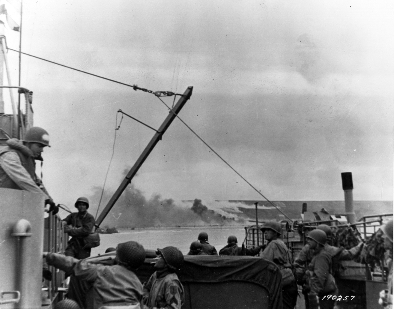 Photo #: SC 190257  Normandy Invasion, June 1944