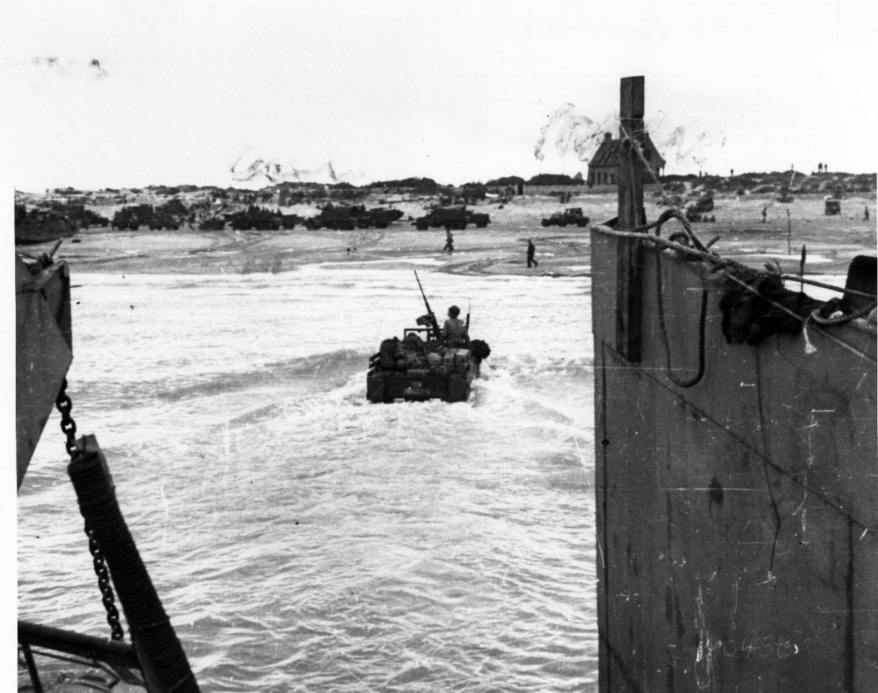Photo #: SC 190438  Normandy Invasion, June 1944