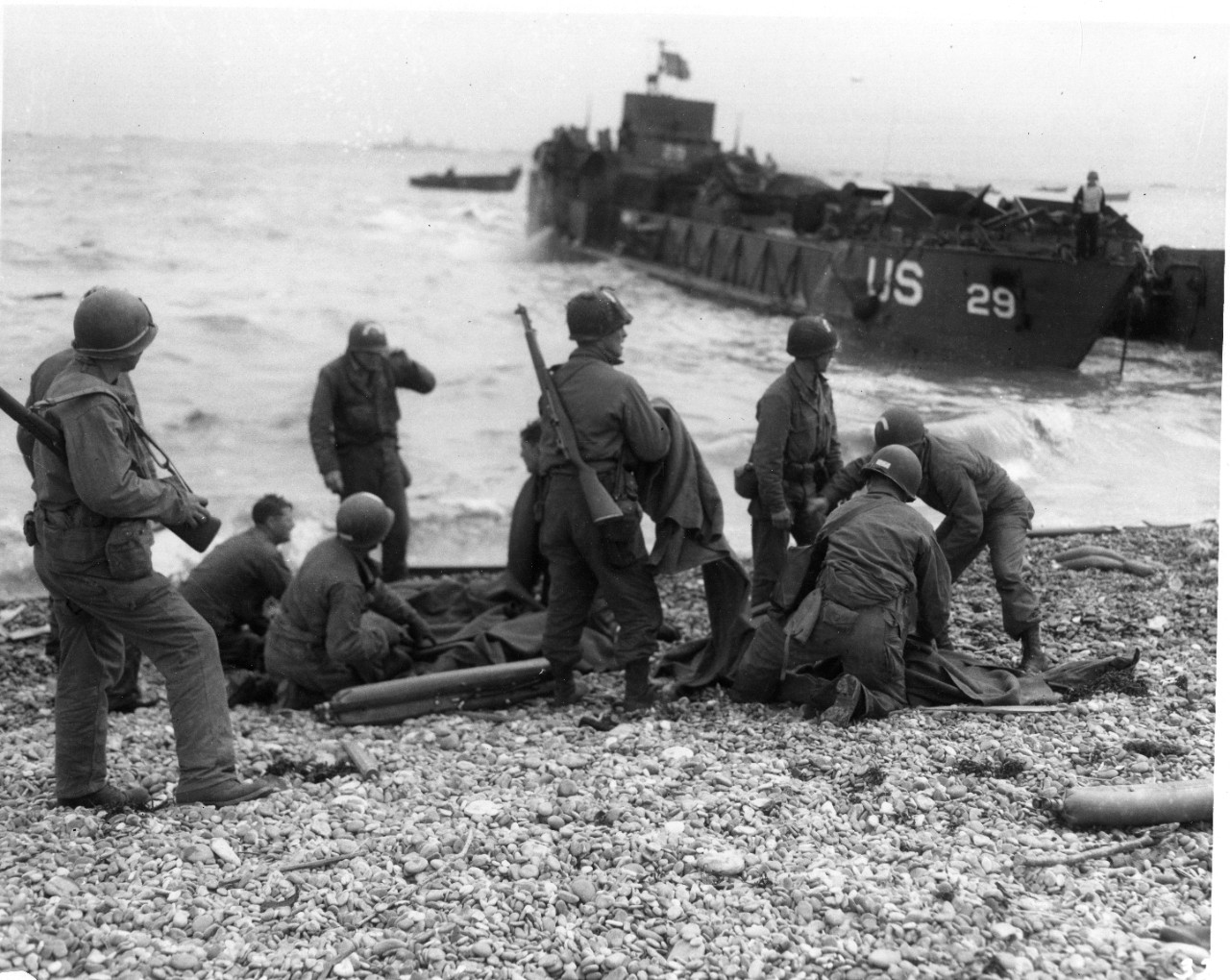 Photo #: SC 320870  Normandy Invasion, June 1944