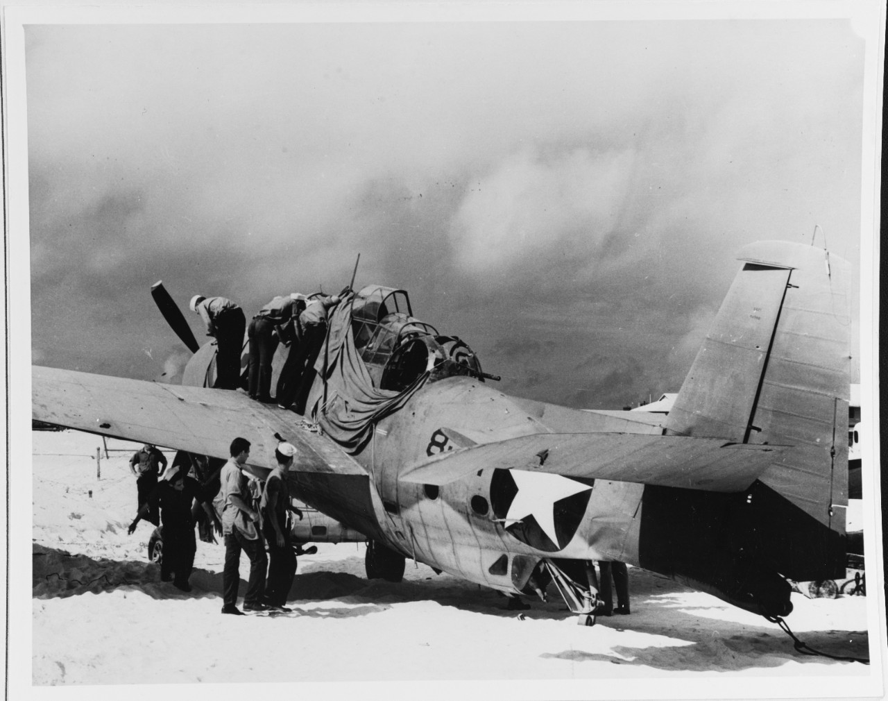 Photo #: 80-G-17063  Battle of Midway, June 1942