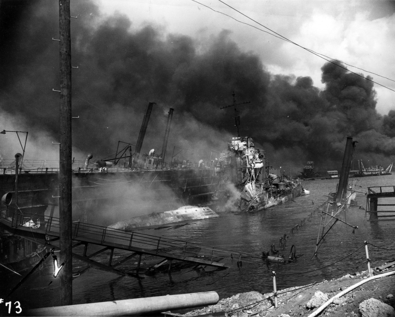 Photo #: 80-G-19939  Pearl Harbor Attack, 7 December 1941