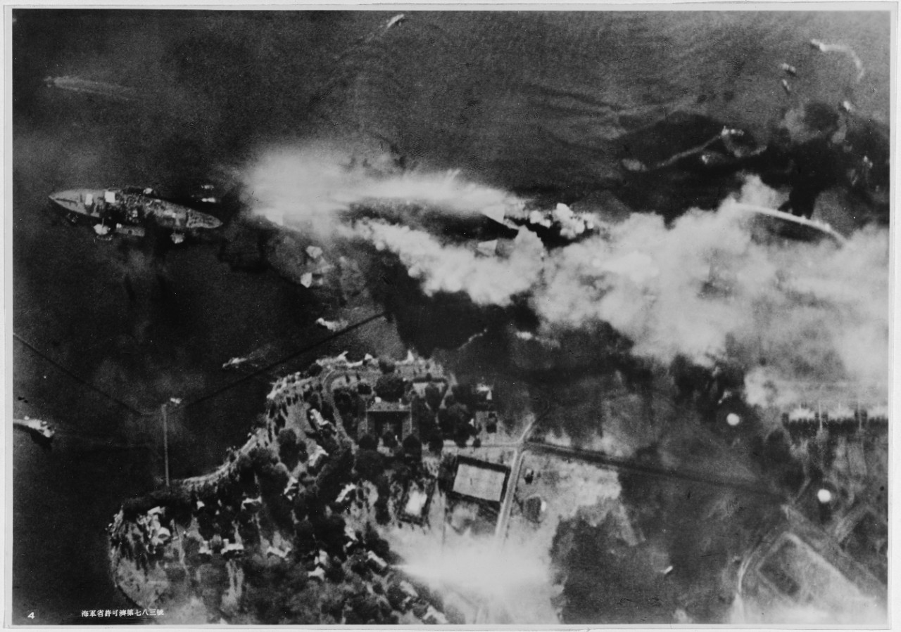 Photo #: NH 50932  Pearl Harbor Attack, 7 December 1941