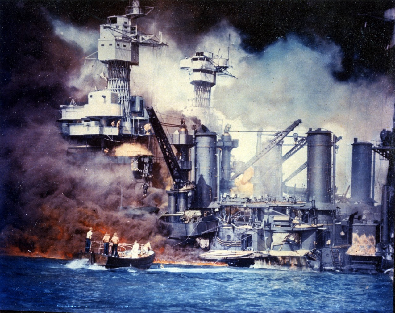 Photo #: USA C-5904 Pearl Harbor Attack, 7 December 1941 Note: