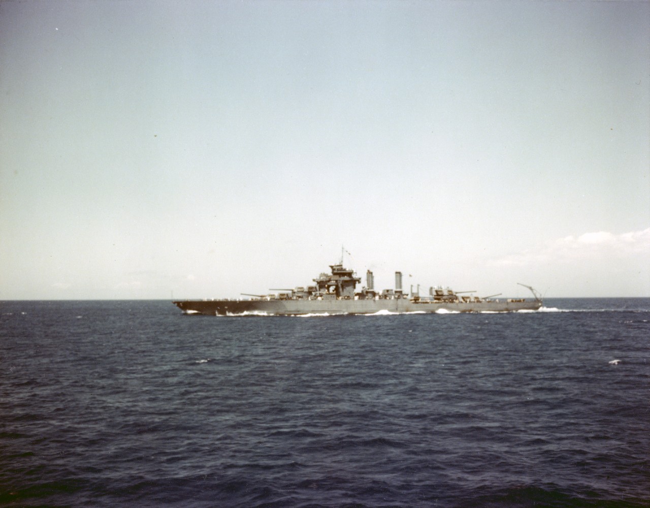 Photo #: 80-G-K-571 USS West Virginia (BB-48)