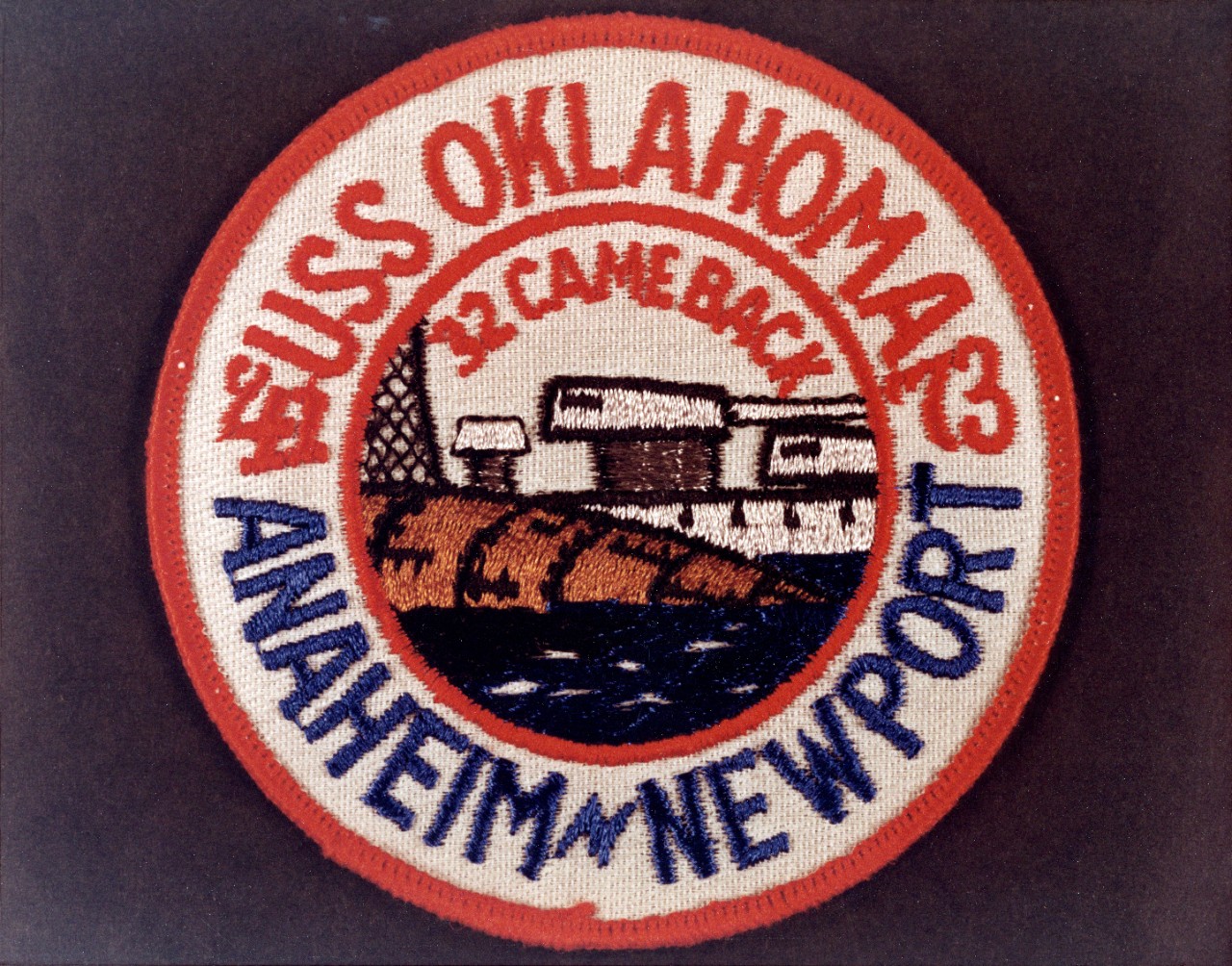 Photo #: NH 83439-KN USS Oklahoma (BB-37) Association