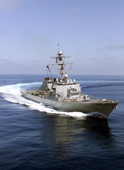 Image related to Higgins (DDG-76) Turning