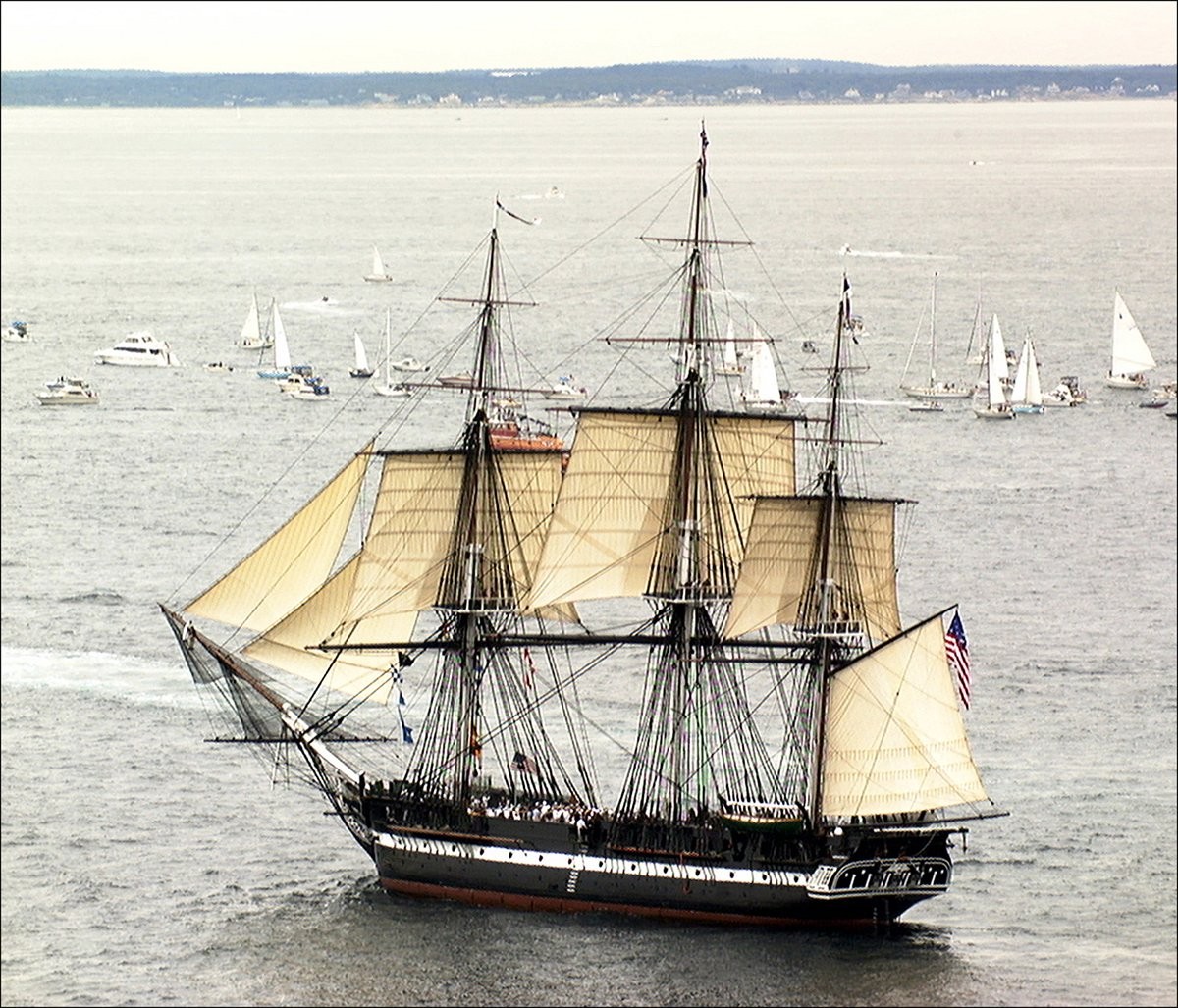 Image related to USS Constitution about July 21, 1997 – 200TH Anniversary Sail of USS Constitution