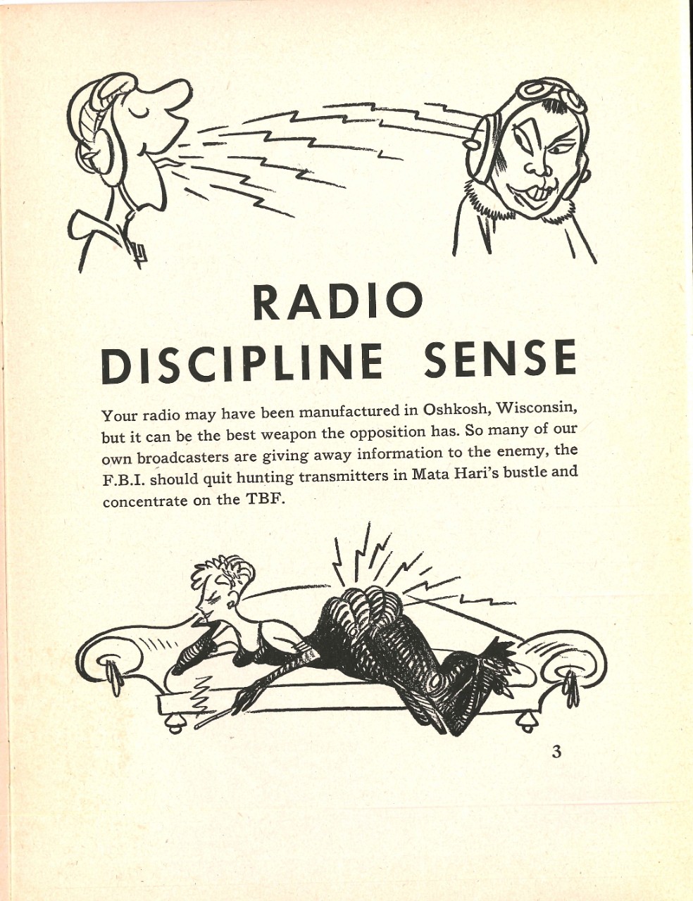 Radio Discipline Sense Page 3