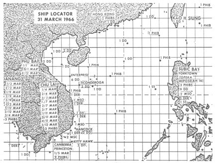 Image of Ship Locator - 31 March 1966
