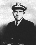 Richard M. Nixon Navy Photo