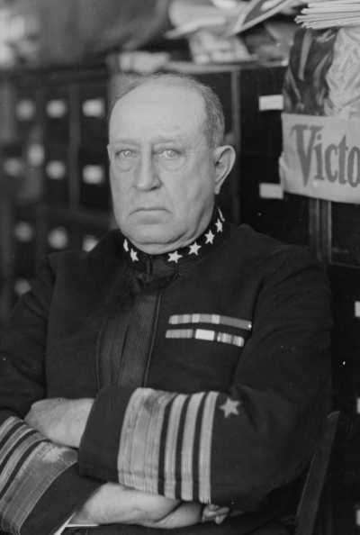 A circa 1919 photograph of Admiral Rodman. NH 46938. 