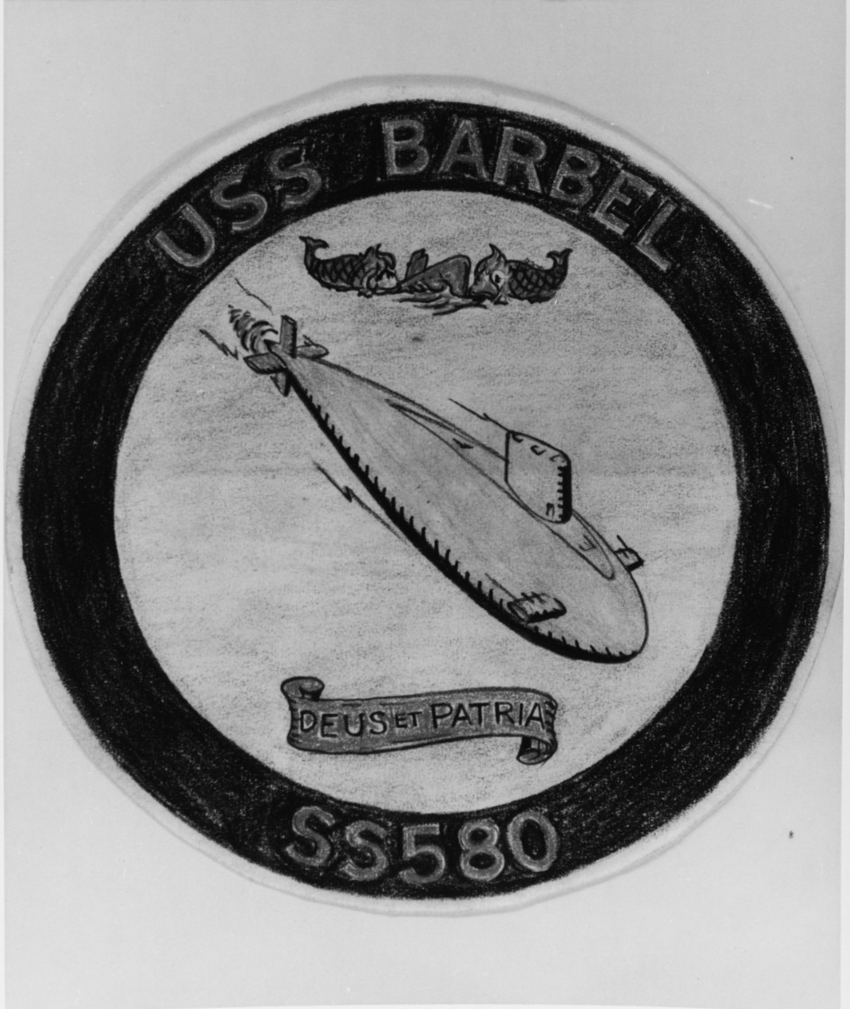 USS Barbel (SS-580) insignia