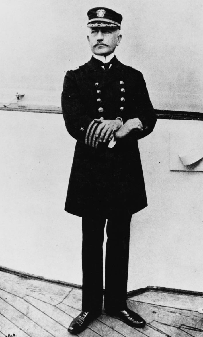 Captain Willard H. Brownson, USN. (NH 64332)