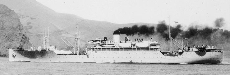 Chaumont underway during the 1920s. This photograph was part of a Christmas card. (Naval History and Heritage Command Photograph NH 99602)